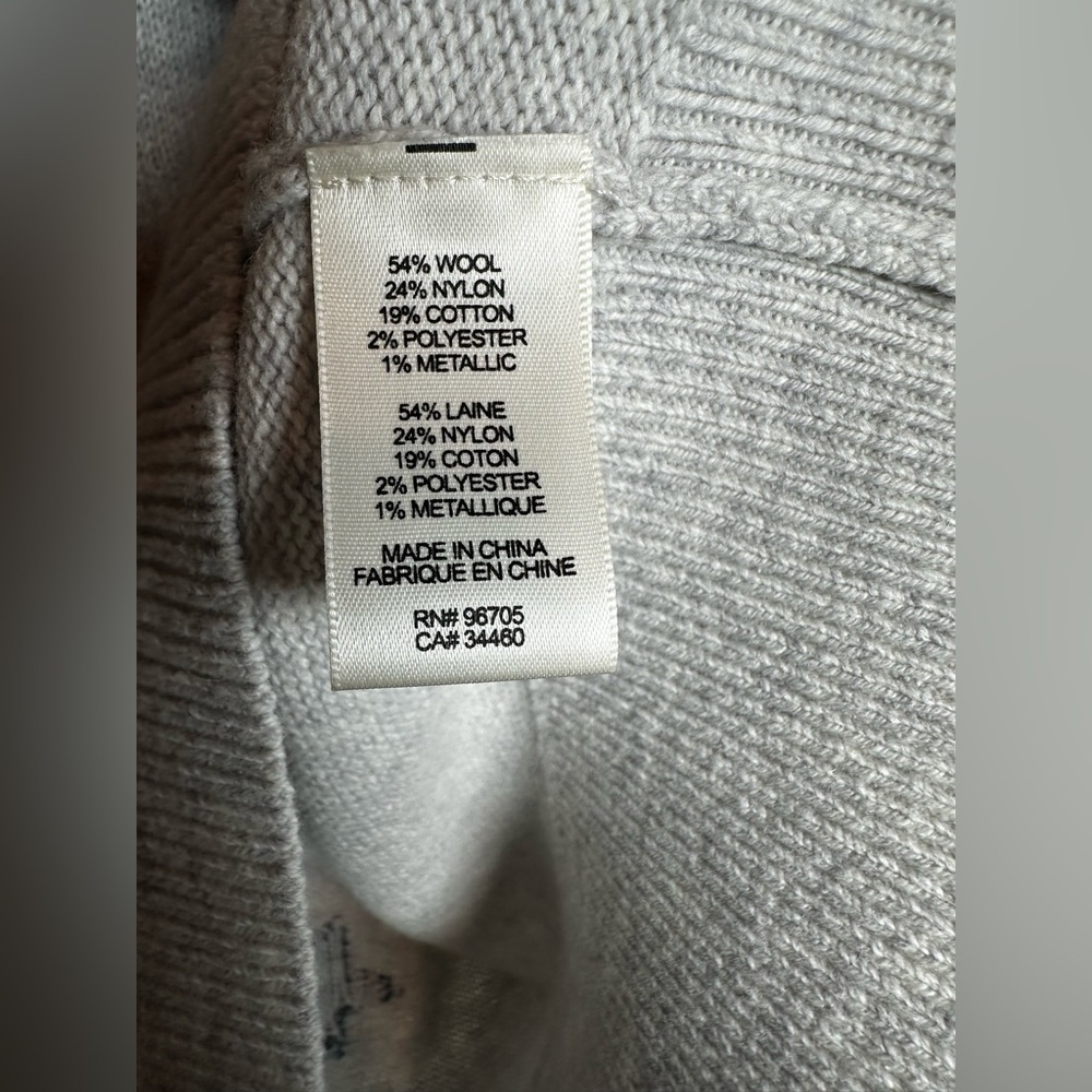 Rebecca Taylor Light Gray Knit Sweater - Picture 7 of 8